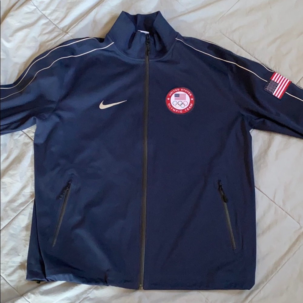 Nike USA Olympic Team Full Zip - Large